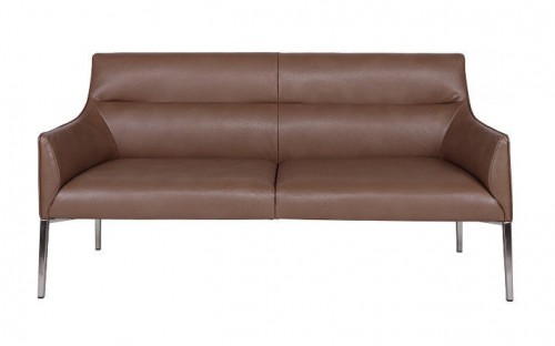 Лаунж-банкетка Nicolas Merida екошкіра молочний шоколад